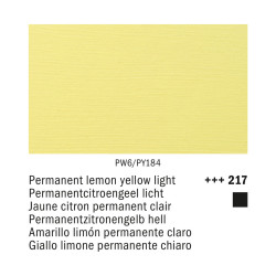 Amsterdam Acrylic 217 Giallo Limone Permanente Chiaro | Royal Talens