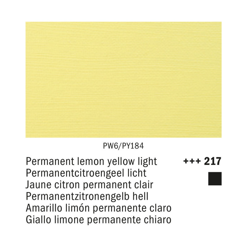Amsterdam Acrylic 217 Giallo Limone Permanente Chiaro | Royal Talens