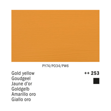 Amsterdam Acrylic 253 Giallo Oro | Royal Talens