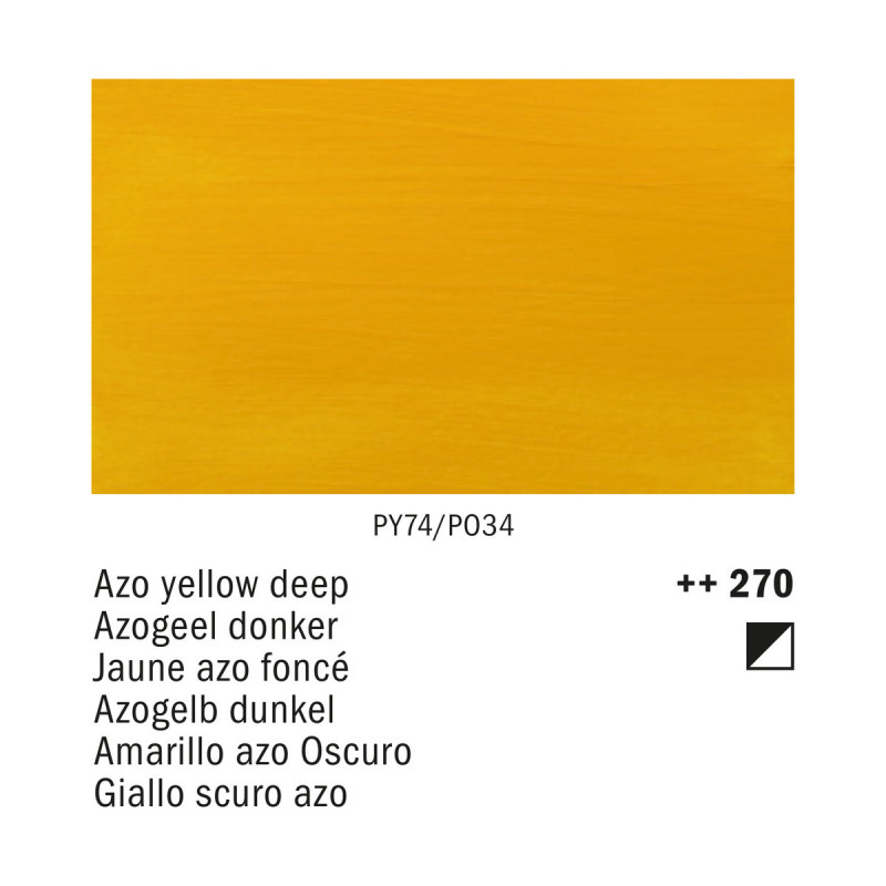 Amsterdam Acrylic 270 Giallo Azo Scuro | Royal Talens