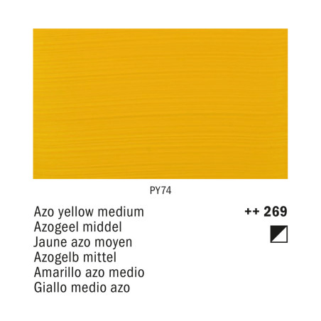 Amsterdam Acrylic 269 Giallo Azo Medio | Royal Talens