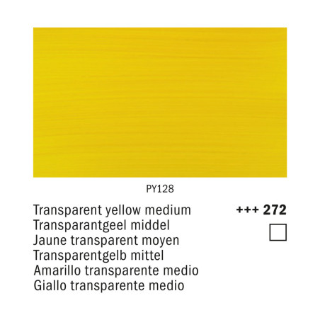 Amsterdam Acrylic 272 Giallo Trasparente Medio | Royal Talens
