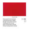 Amsterdam Acrylic 317 Rosso Trasparente Medio | Royal Talens