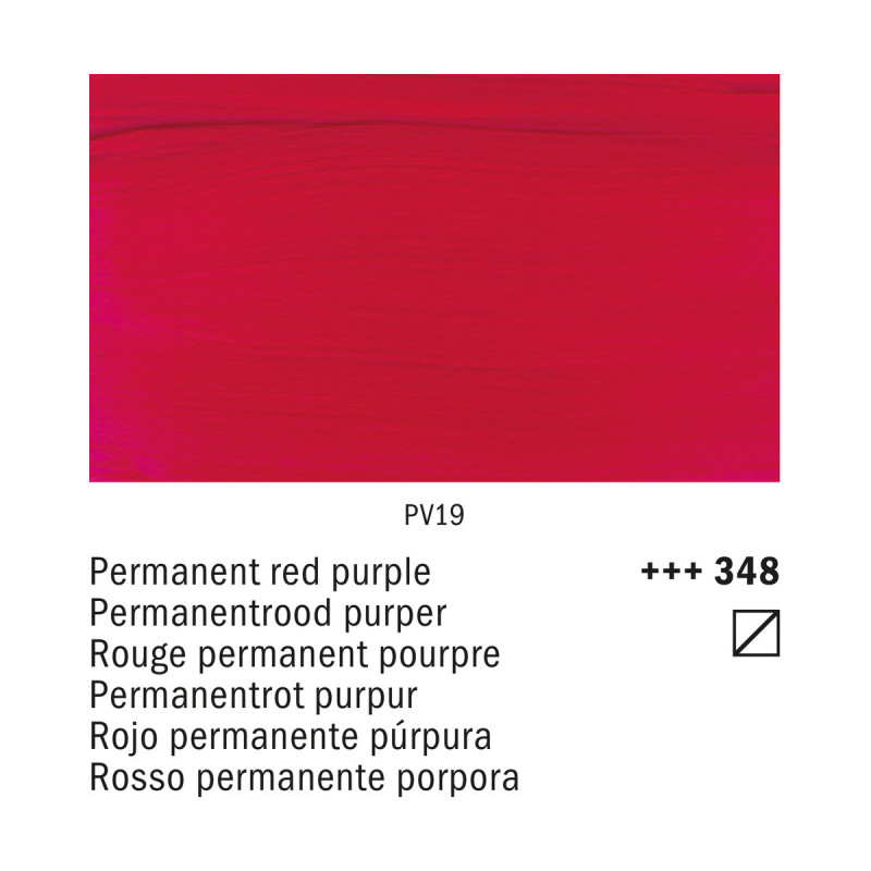 Amsterdam Acrylic 348 Rosso Porpora Permanente | Royal Talens