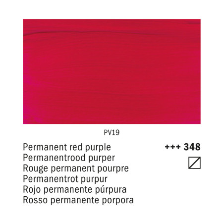 Amsterdam Acrylic 348 Rosso Porpora Permanente | Royal Talens
