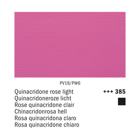 Amsterdam Acrylic 385 Rosa Quinacridone Chiaro | Royal Talens