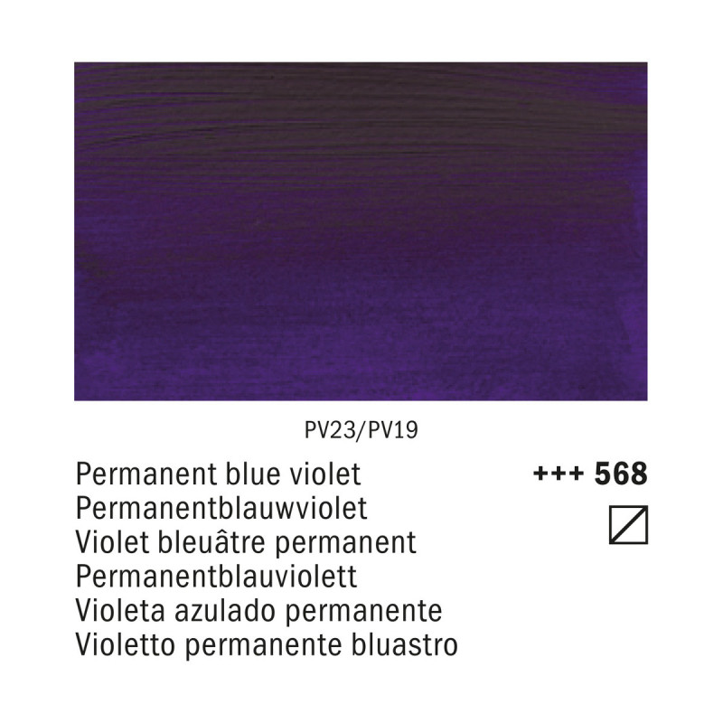 Amsterdam Acrylic 568 Violetto Permanente Bluastro | Royal Talens