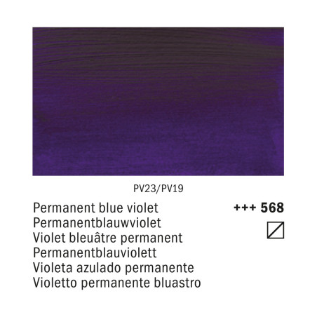 Amsterdam Acrylic 568 Violetto Permanente Bluastro | Royal Talens