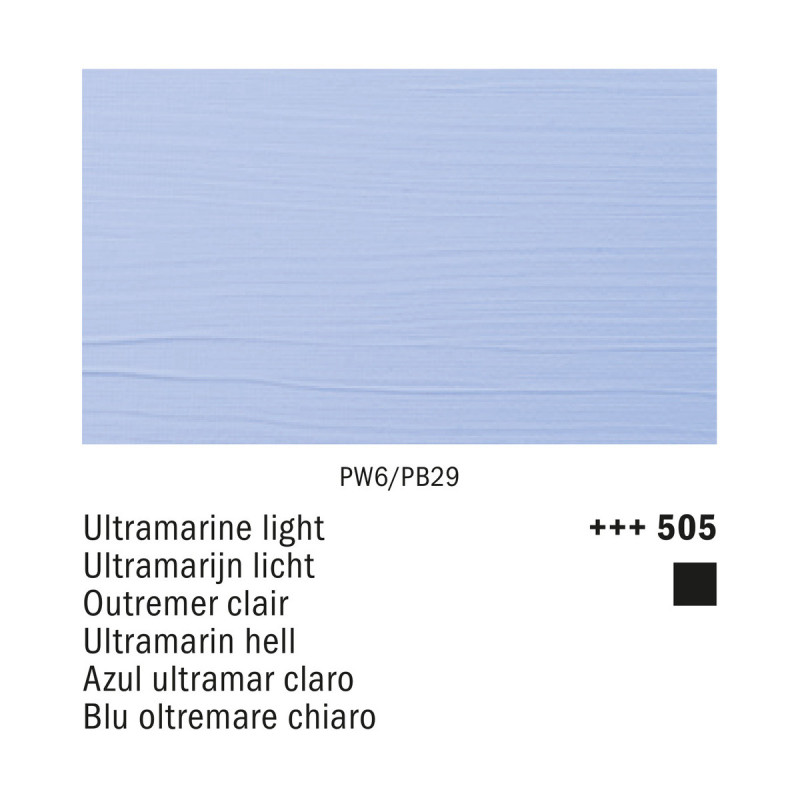 Amsterdam Acrylic 505 Blu Oltremare Chiaro | Royal Talens