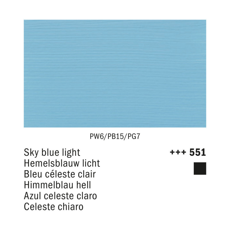 Amsterdam Acrylic 551 Azzurro Cielo Chiaro | Royal Talens