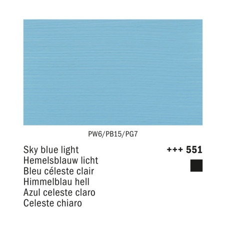 Amsterdam Acrylic 551 Azzurro Cielo Chiaro | Royal Talens