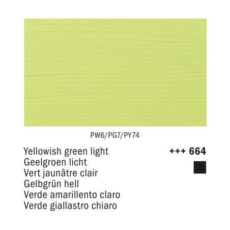 Amsterdam Acrylic 664 Verde Giallastro Chiaro | Royal Talens