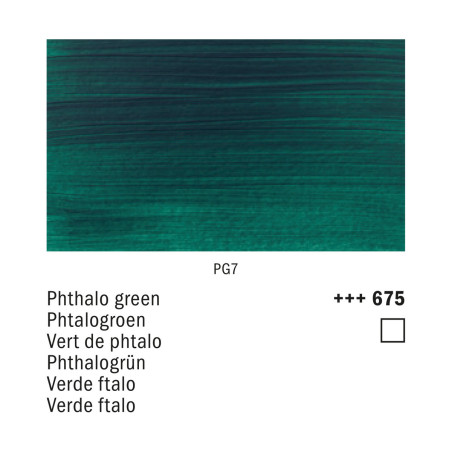 Amsterdam Acrylic 675 Verde Ftalo | Royal Talens