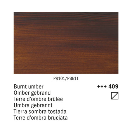 Amsterdam Acrylic 409 Terra d'Ombra Bruciata | Royal Talens