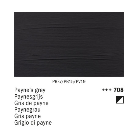 Amsterdam Acrylic 708 Grigio di Payne | Royal Talens