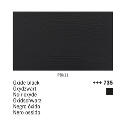 Amsterdam Acrylic 735 Nero Ossido | Royal Talens