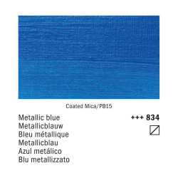Amsterdam Acrylic 834 Blu Metallizzato | Royal Talens