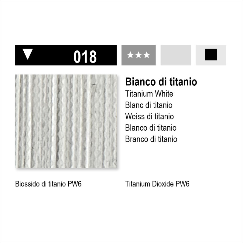 MAIMERI ACRILICO - 018 BIANCO DI TITANIO