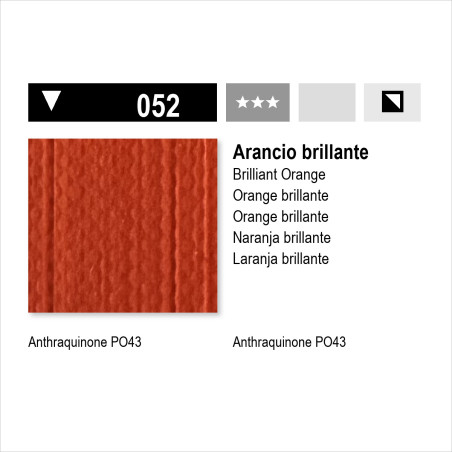 MAIMERI ACRILICO - 052 ARANCIO BRILLANTE