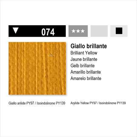 MAIMERI ACRILICO - 074 GIALLO BRILLANTE