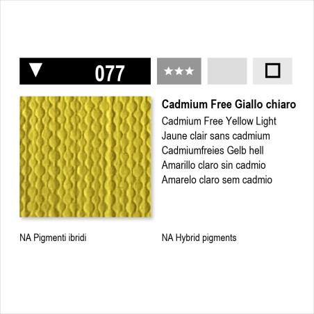 MAIMERI ACRILICO - 077 CADMIUM FREE GIALLO CHIARO