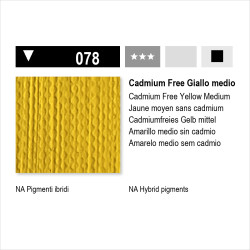 MAIMERI ACRILICO - 078 CADMIUM FREE GIALLO MEDIO