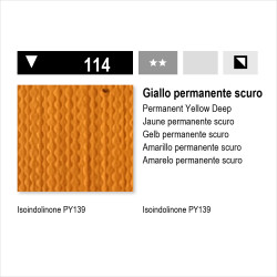 MAIMERI ACRILICO - 114 GIALLO PERMANENTE SCURO