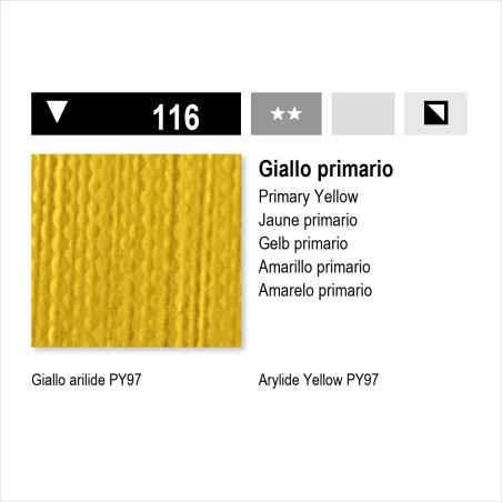MAIMERI ACRILICO - 116 GIALLO PRIMARIO