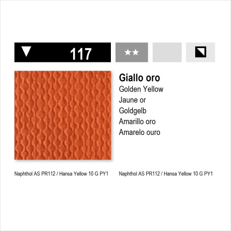 MAIMERI ACRILICO - 117 GIALLO ORO