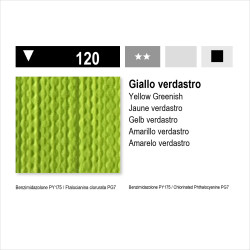MAIMERI ACRILICO - 120 GIALLO VERDASTRO