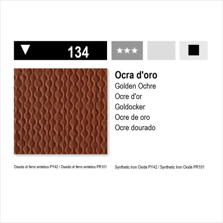MAIMERI ACRILICO - 134 OCRA D ORO
