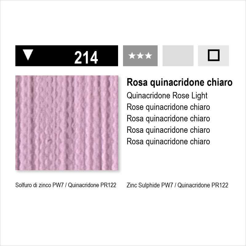 MAIMERI ACRILICO - 214 ROSA QUINACRIDONE CHIARO