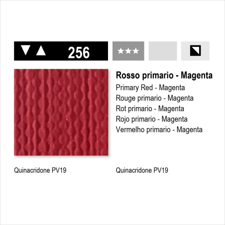 MAIMERI ACRILICO - 256 ROSSO PRIMARIO MAGENTA