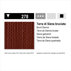 MAIMERI ACRILICO - 278 TERRA DI SIENA BRUCIATA