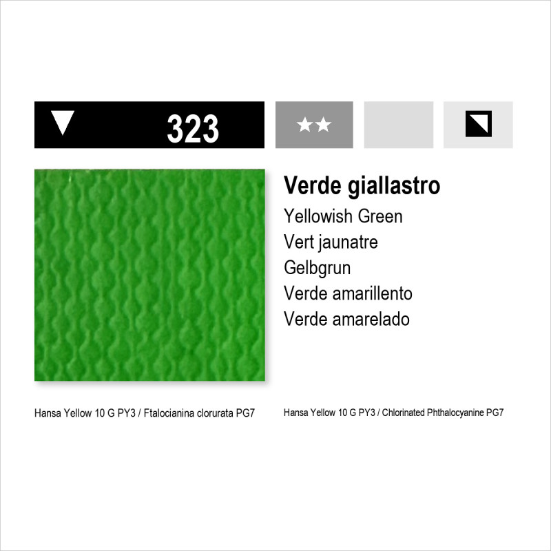 MAIMERI ACRILICO - 323 VERDE GIALLASTRO