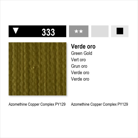 MAIMERI ACRILICO - 333 VERDE ORO