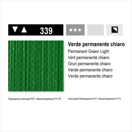 MAIMERI ACRILICO - 339 VERDE PERMANENTE CHIARO