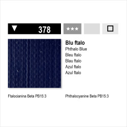 MAIMERI ACRILICO - 378 BLU FTALO