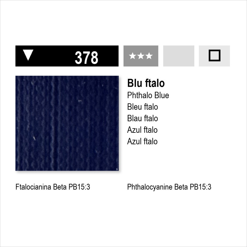 MAIMERI ACRILICO - 378 BLU FTALO