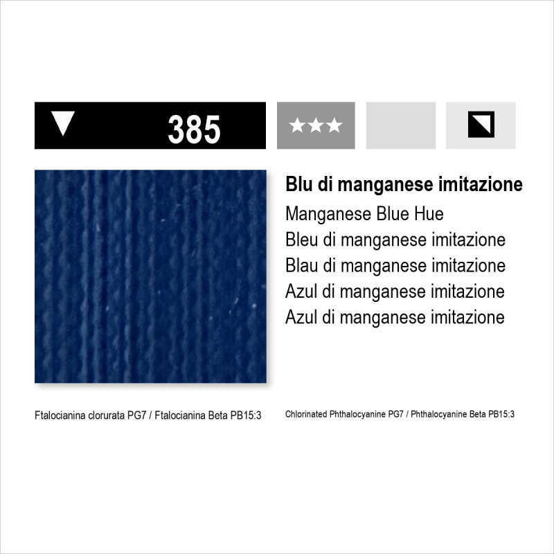 MAIMERI ACRILICO - 385 BLU DI MANGANESE IMITAZIONE