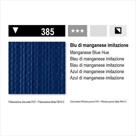 MAIMERI ACRILICO - 385 BLU DI MANGANESE IMITAZIONE