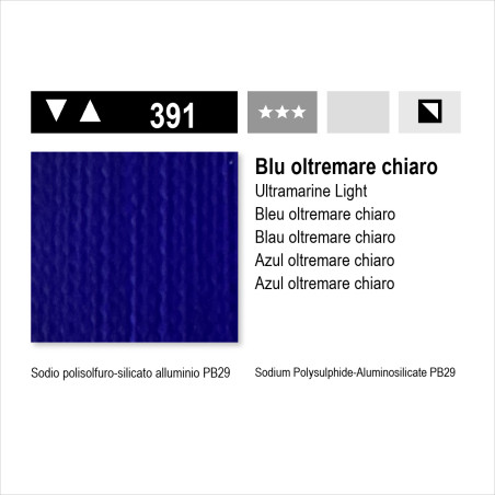 MAIMERI ACRILICO - 391 BLU OLTREMARE CHIARO