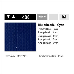 MAIMERI ACRILICO - 400 BLU PRIMARIO CYAN