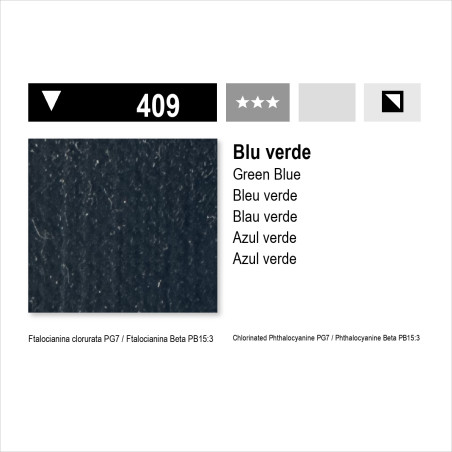 MAIMERI ACRILICO - 409 BLU VERDE