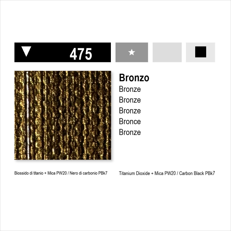 MAIMERI ACRILICO - 475 BRONZO