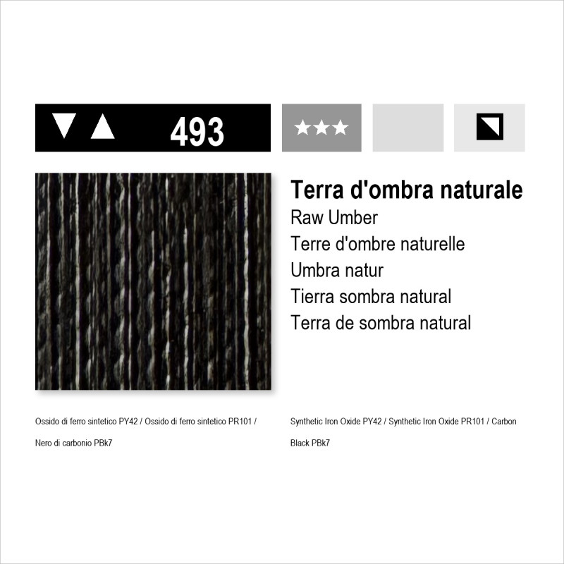 MAIMERI ACRILICO - 493 TERRA D OMBRA NATURALE