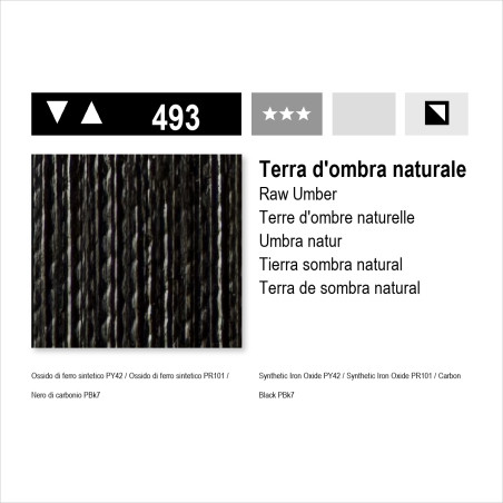 MAIMERI ACRILICO - 493 TERRA D OMBRA NATURALE