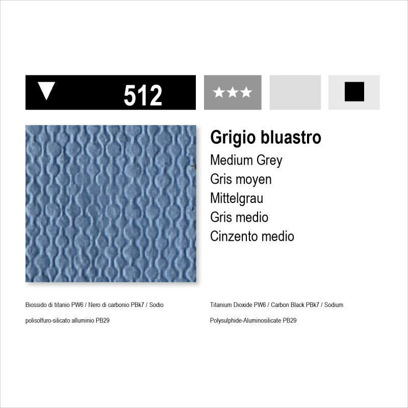 MAIMERI ACRILICO - 512 GRIGIO BLUASTRO