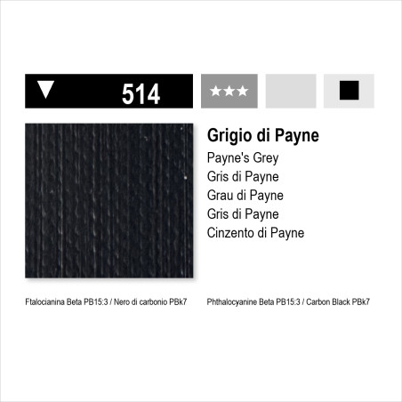 MAIMERI ACRILICO - 514 GRIGIO DI PAYNE