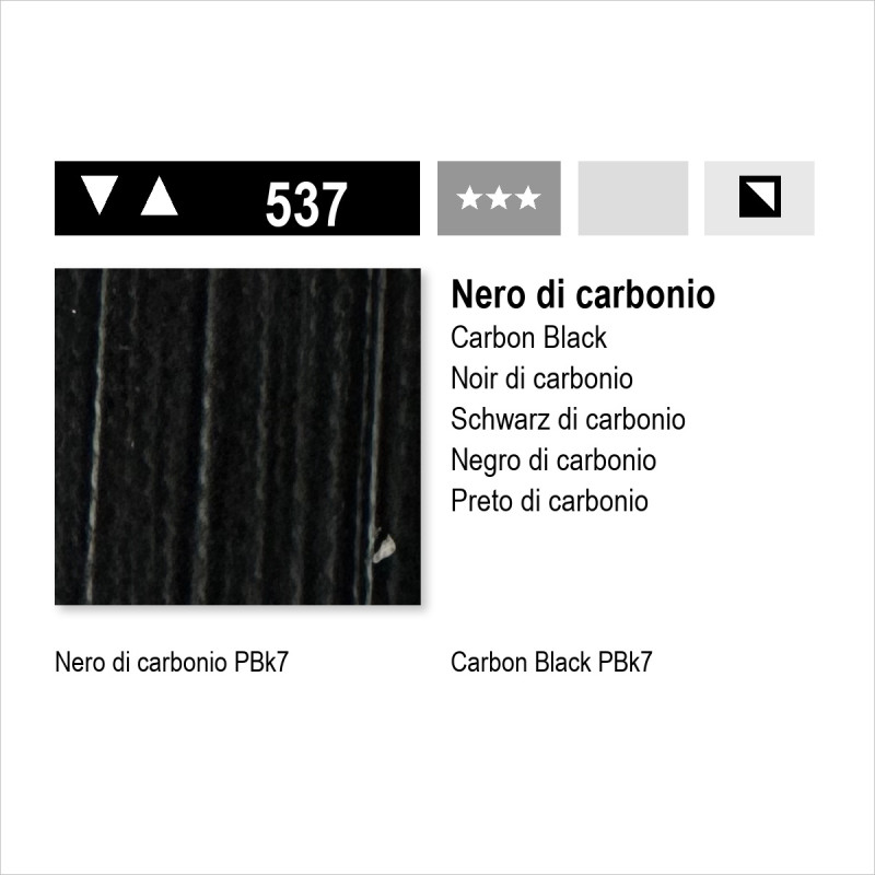 MAIMERI ACRILICO - 537 NERO DI CARBONIO